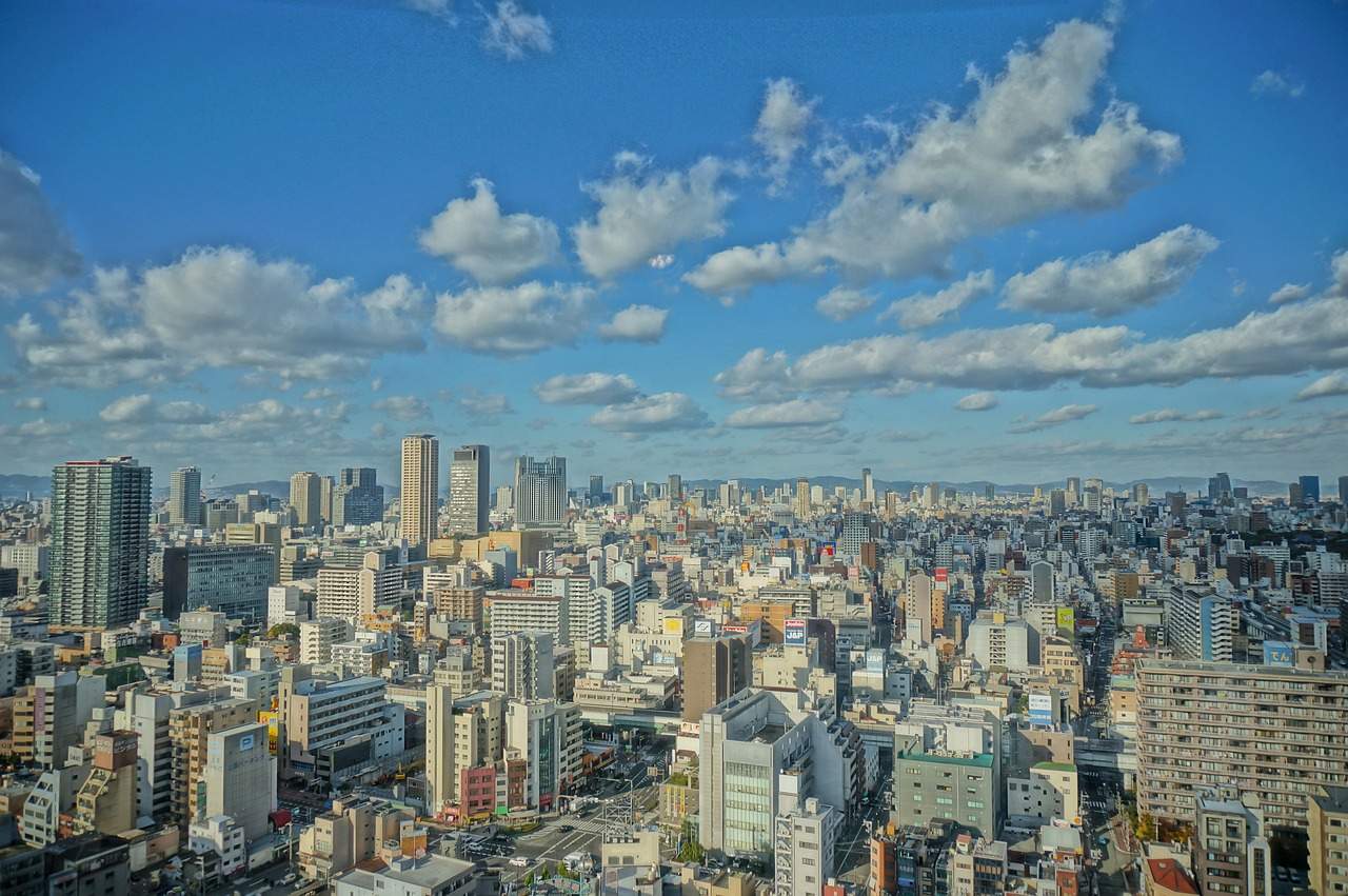 Osaka in Japan