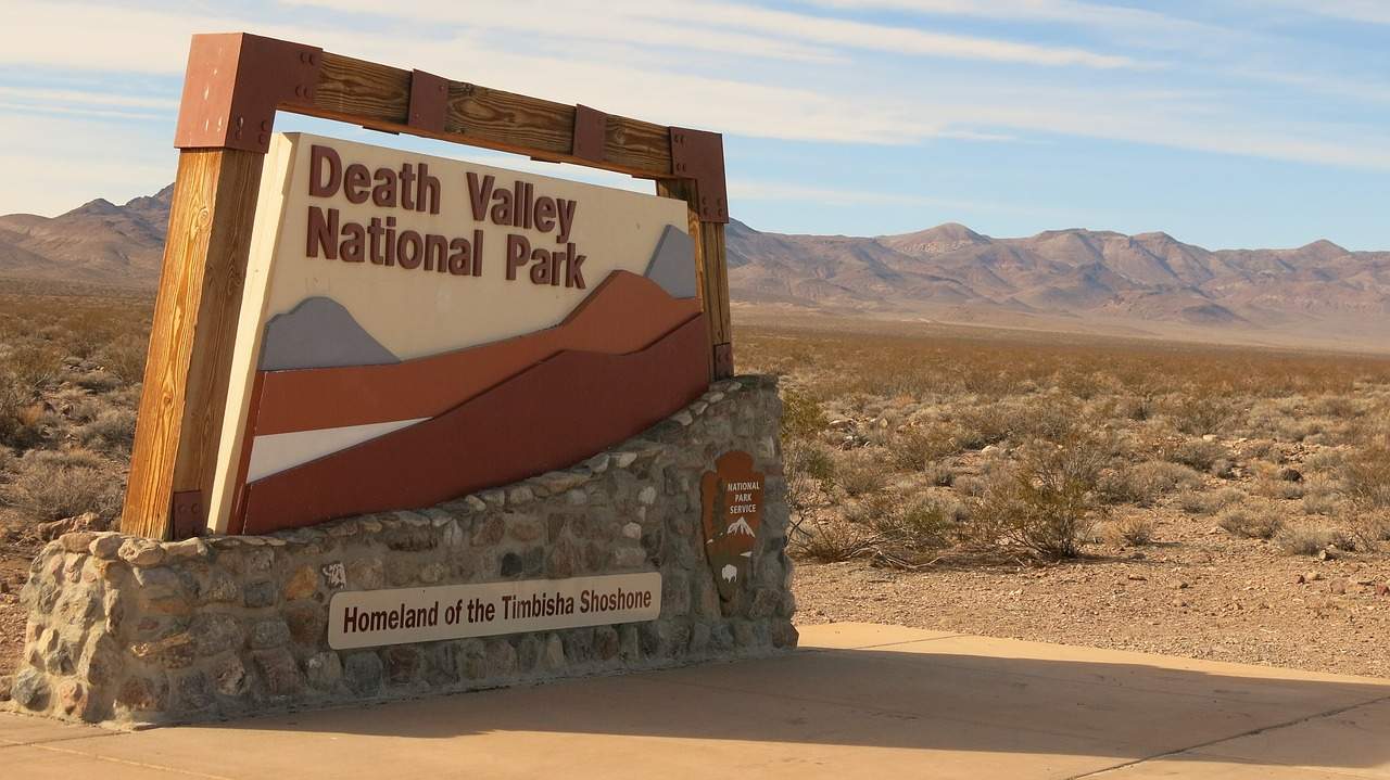 heißester Ort der Welt Death Valley