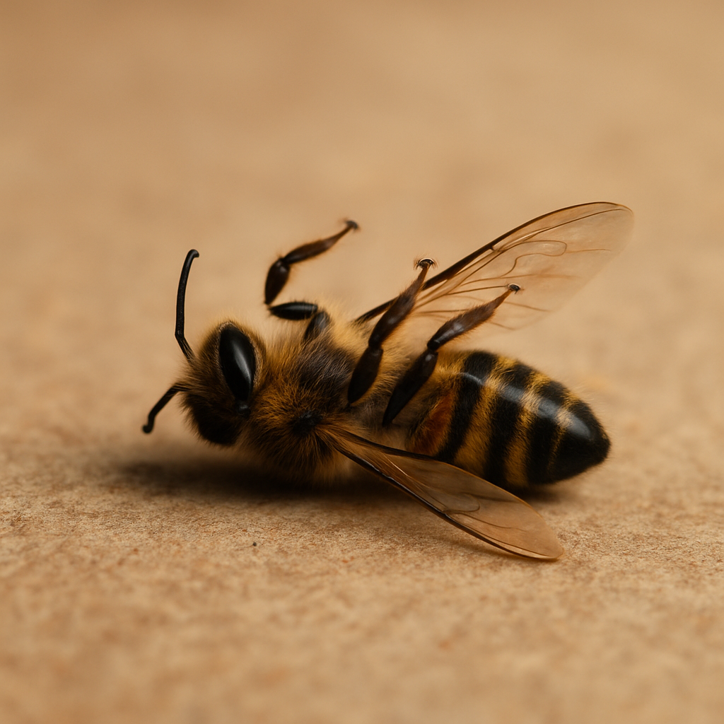 Was würde passieren wenn alle Bienen aussterben Tote Biene